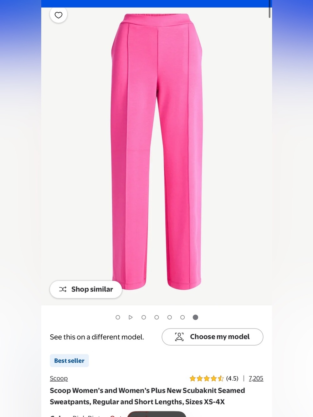 Scoop Women’s  New Scubaknit Seamed Sweatpants